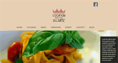 Desktop Screenshot of locandabaitaalarte.com